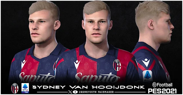 PES 2021 Sydney van Hooijdonk Face