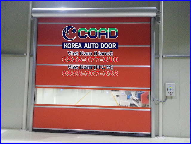 Cửa cuốn nhanh, cửa đóng mở nhanh, cửa cuốn tốc độ cao, high spee door, COAD