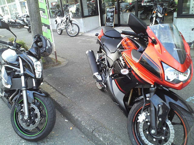 Ninja250RとER-4n