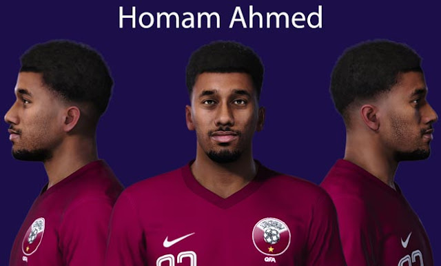 Homam Ahmed Face For eFootball PES 2021