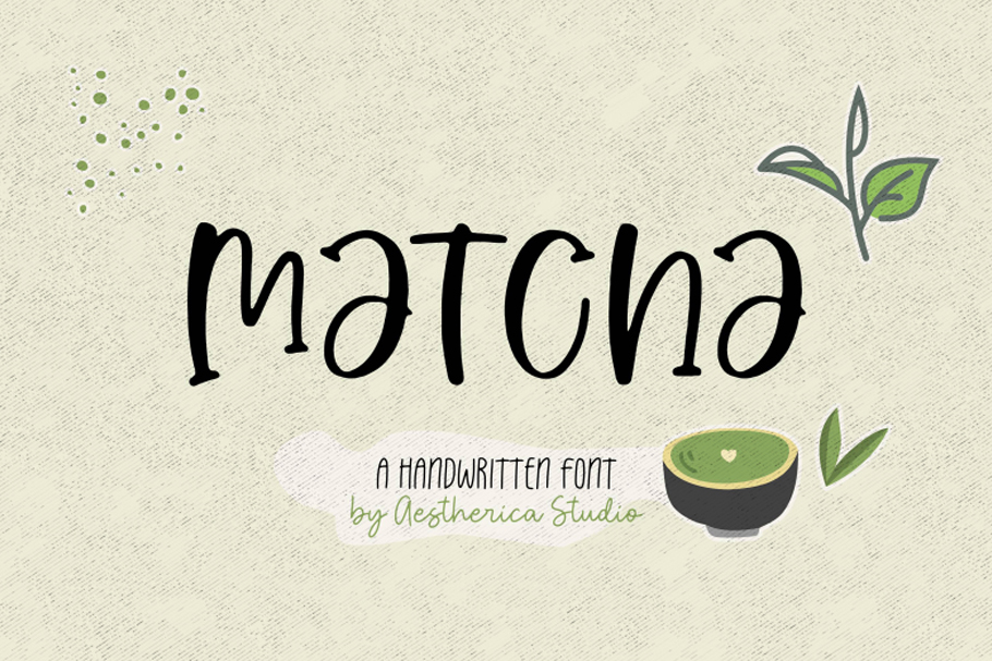 Download-Matcha-Cute-Handwritten-Font