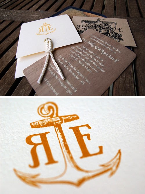 Nautical Wedding Invitations - Invitation Crush