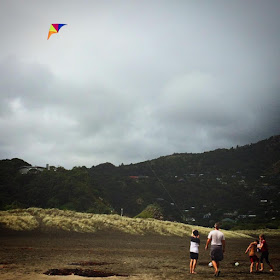 Flying a kite is a bit like parenting