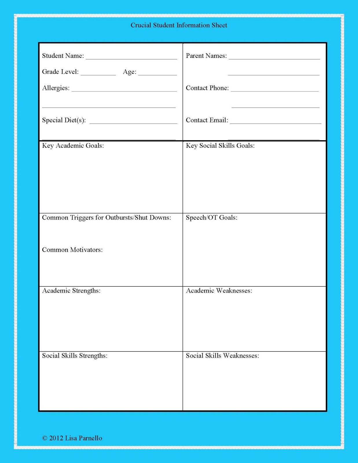 Blank Twitter Template For Students Twitter page template for