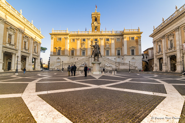 Piazza del Campidoglio - Roma, por El Guisante Verde Project