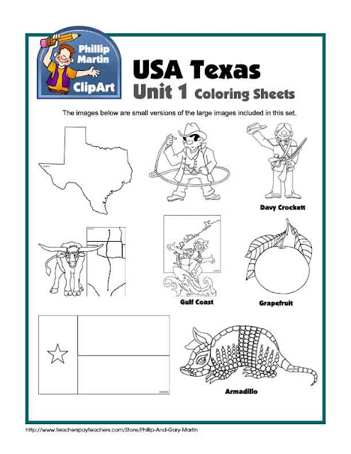 http://www.teacherspayteachers.com/Product/Texas-Unit-1-Clip-Art-733608