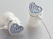 Ear Drops - Swarovski encrusted earphone for women  