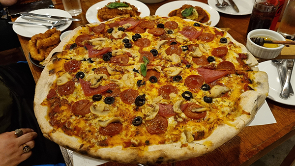 capricciosa pizza