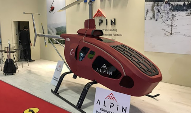 Specifications of Alpin, Turkey's First Unmanned Helicopter Domestic Production