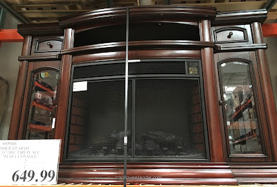 Make your home a lot more warmer with the Ember Hearth Electric Media Fireplace