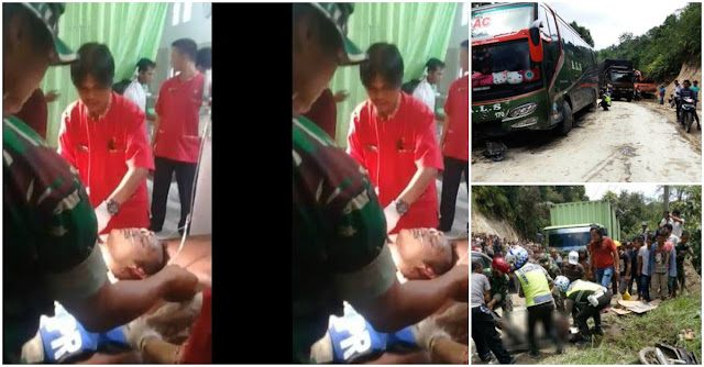 Viral !! Ini Kronolgis Kejadian Sebenarnya Anggota TNI AD yang Bantu Selamatkan Polisi