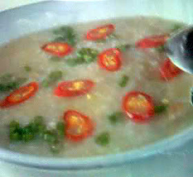 Chicken Porridge Recipe @ treatntrick.blogspot.com