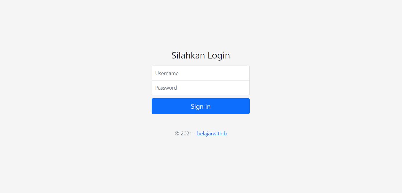 Cara Membuat Login Multi User Ajax Menggunakan PHP, Sweetalert Dan IziToast