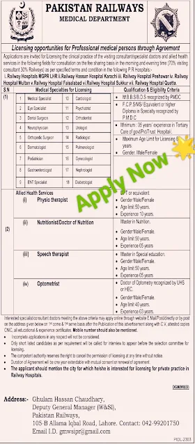 Pakistan Railway Jobs 2024: Exciting Opportunities for Medical Professionals