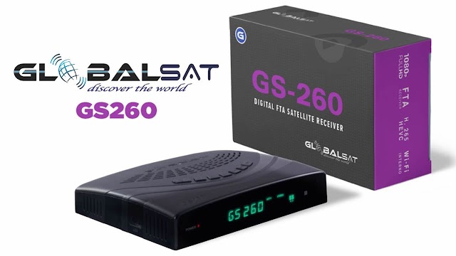 Globalsat GS260 Atualização V1.54 - 23/04/2021