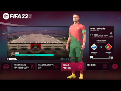 FIFA 16 Aandroid Offline World Cup Qatar New Menu