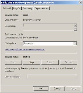 Bind9 DNS Server Service