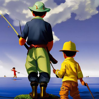 [Short Stories] Sean goes on his first fishing trip with his dad