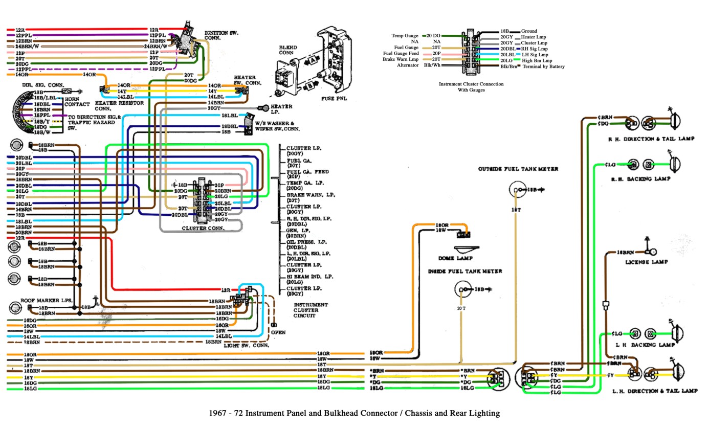 Free Auto Wiring Diagram: 1967-1972 Chevrolet Truck ...