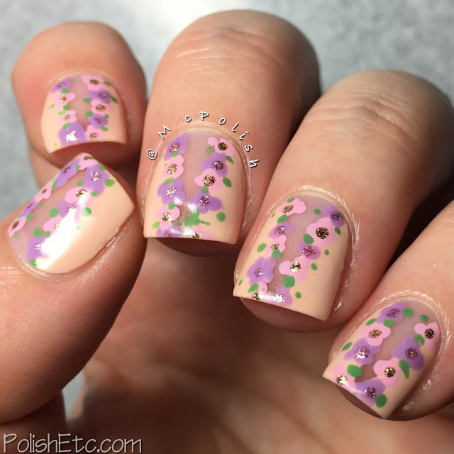 Floral Nails for the #31DC2018Weekly by McPolish