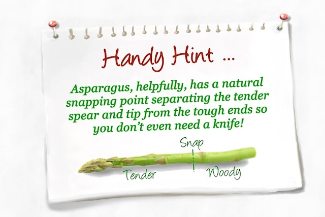 how to prepare asparagus