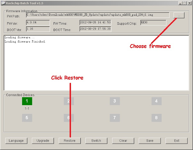 Download Rockchip Batch Tool and Rockchip v1.8.0