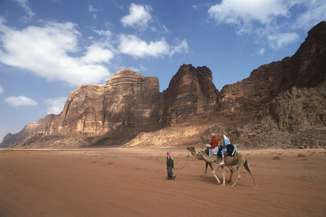 Fotografía del desierto de Wadi Rum