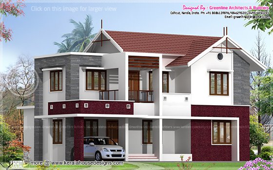 2054 square feet villa