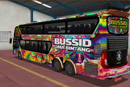 LIVERY BUSSID BUS SDD - PENUH WARNA