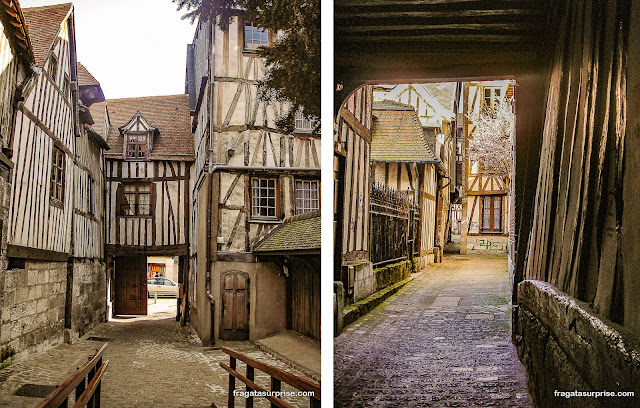 Aître Saint Maclou, Rouen, França