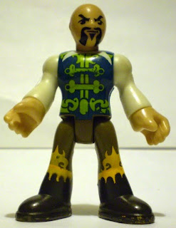 Front of first mysterious Imaginext action figure