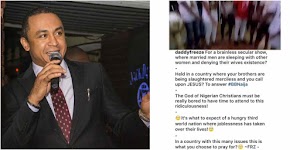 #BBNaija: OAP Freeze comes for BBNaija; says God must be bored to attend to brainless prayers from their fans