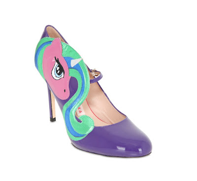 Minna Parikka purple Unicorn Shoes