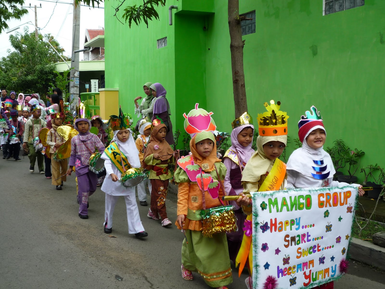 TK Aisyiyah 36 Pongangan Indah Pawai Pekan Muharram 1432 H