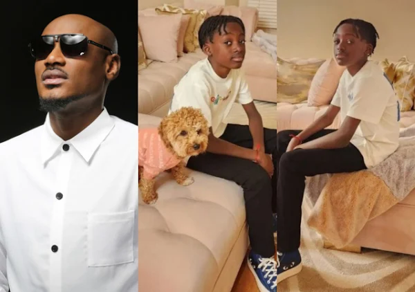 I will make up for lost time – 2Baba vows to son with Pero Adeniyi on 12th birthday