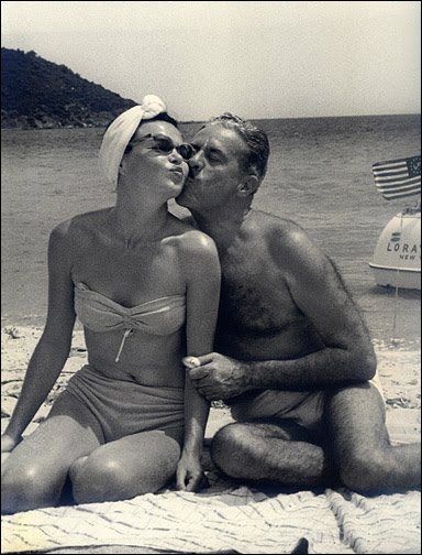 Raymond Loewy Mr Mrs Loewy in St Tropez