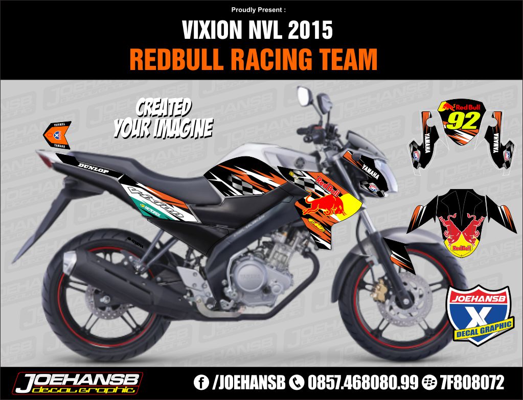 103 Modifikasi Stiker Motor Vixion 2015 Modifikasi Motor Vixion