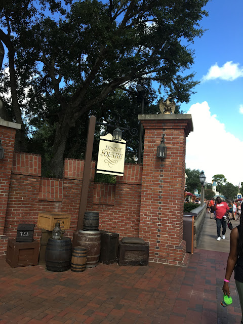 Liberty Square Entrance Sign Magic Kingdom Walt Disney World