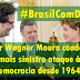 O ator Wagner Moura condena o mais sinistro ataque à democracia desde 1964