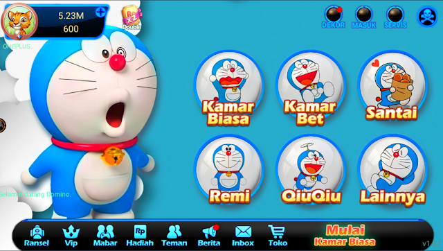 Higgs Domino v1.87 Tema New Doraemon Tanpa Password + X8 Speeder v2 Terbaru