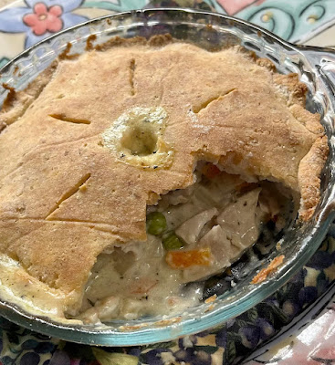 Keto Chicken or Turkey Pot Pie