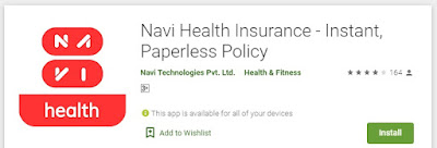 Navi Health Insurance Buy - Instant Paperless policy