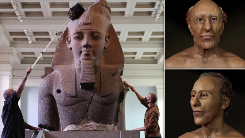 Επιστήμονες αναδόμησαν ψηφιακά τον μεγαλύτερο Φαραώ της Αιγύπτου