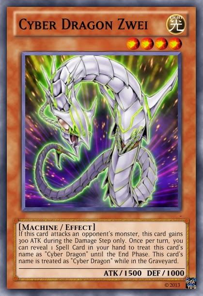 Cyber Dragon Zwei - Yu-Gi-Oh! Monstros de Duelo