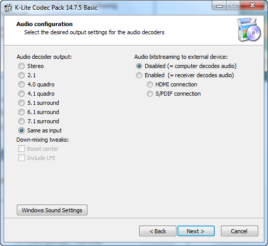 Hướng dẫn cài đặt K-Lite PackCodec