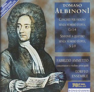 Tomaso20Albinoni20 20Concerti20e20Sinfonie20senza20Numero20dOpus - Tomaso Albinoni - Concerti e Sinfonie senza Numero d'Opus