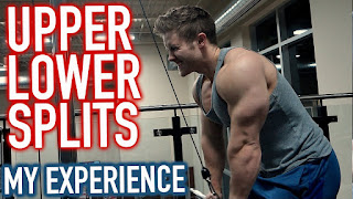 upper-lower training split