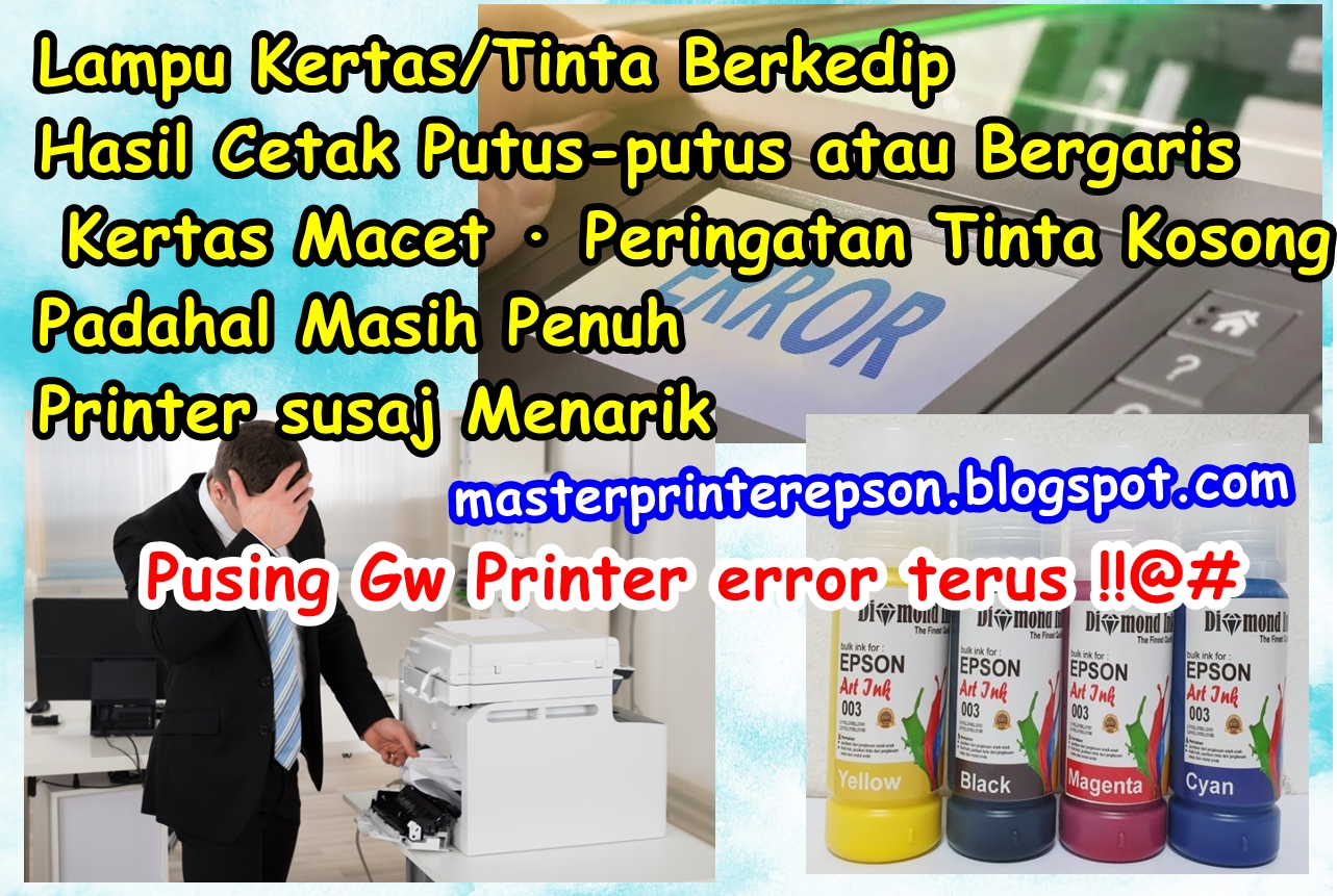 macam macam permasalahan pada printer