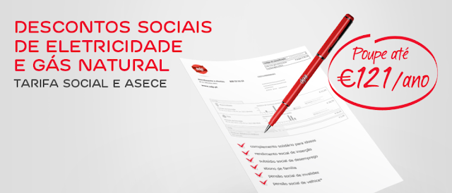 EDP Descontos Sociais de Eletricidade e Gás Natural