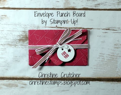 Envelope Punch Board Stampin Up